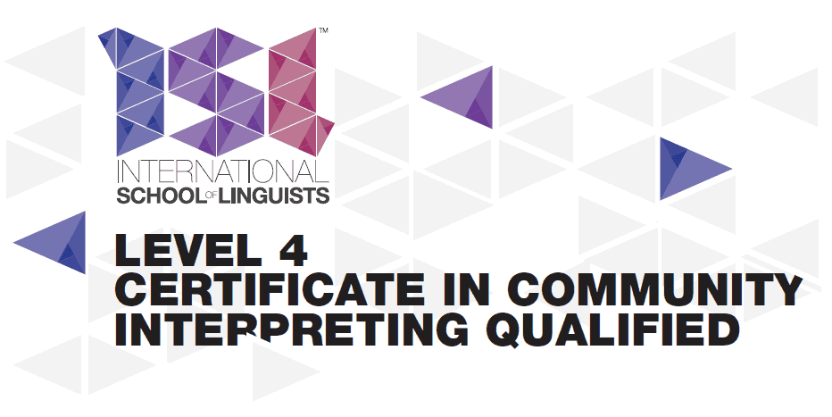ICL Level 4 Community Interpreting logo