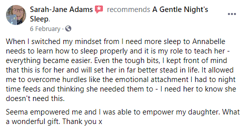 A Gentle Night's Sleep Review