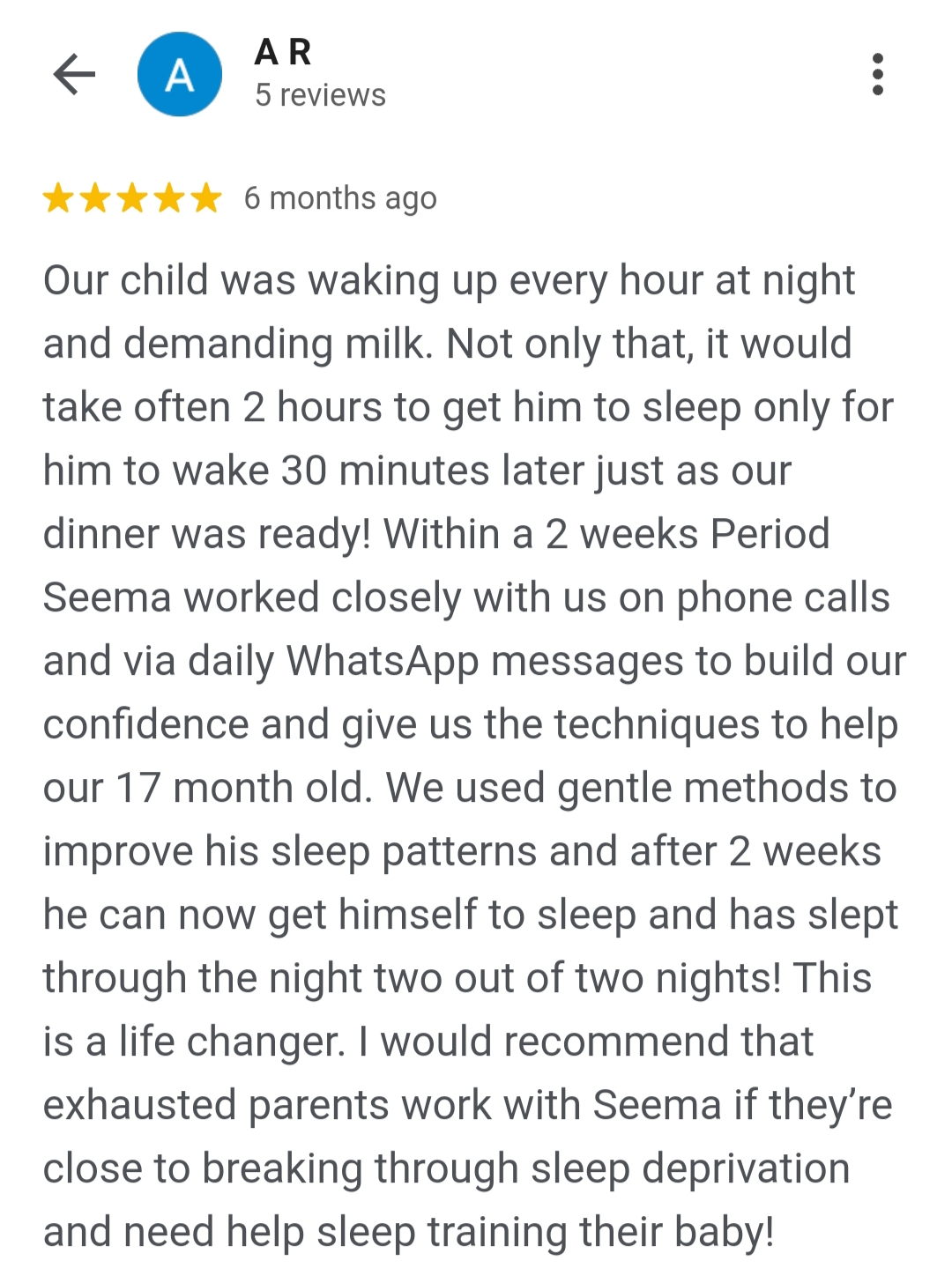 A Gentle Night's Sleep Review